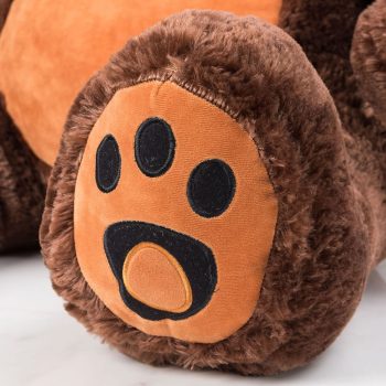 teddy bear 6foot dark brown 5125