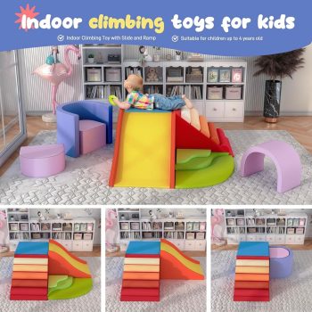 toddler foam climbing tower slide 5790