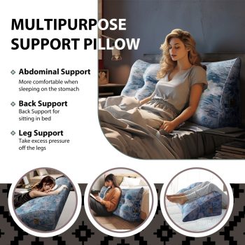 triangular headboard pillow 5889