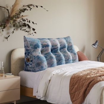 triangular headboard pillow 5893