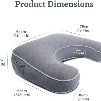 u shaped reading support pillow 5780