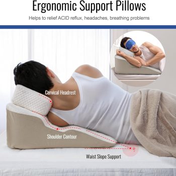 wedge pillow for shoulder pain relief 5709
