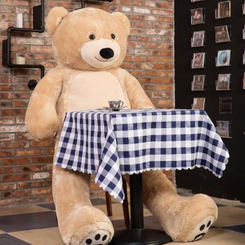 brown giant teddy bear 6158