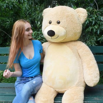 brown giant teddy bear 6159