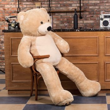 brown giant teddy bear 6162