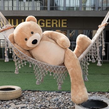 brown giant teddy bear 6165