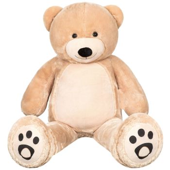 brown giant teddy bear 6166