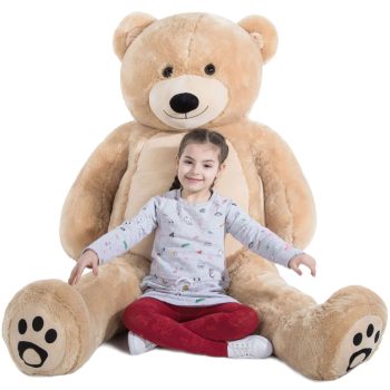 brown giant teddy bear 6173