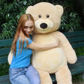 brown giant teddy bear 6177