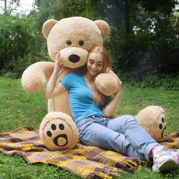 brown giant teddy bear 6183