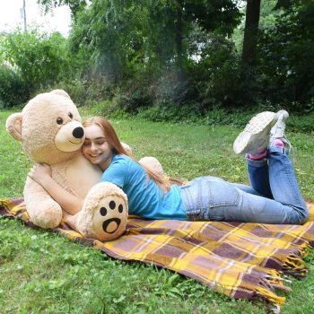brown giant teddy bear 6184