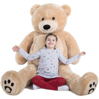 brown giant teddy bear 6186