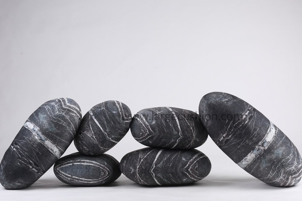 Soft Stone Pillow Pebble Cushions Rock Pillows 2 Soft Stone Pillow Pebble Cushions Rock Pillows - Image 2