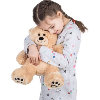 Small Brown Teddy Bear - Soft Stuffed Animal Toy Present