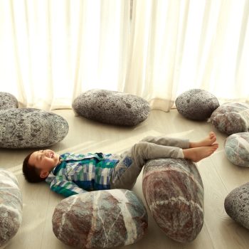 stone floor pillow cushion 6253