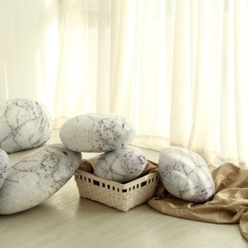 Soft Stone Cushions Stone Pillows Pebble Pillows 10 stone rock pillows 4244