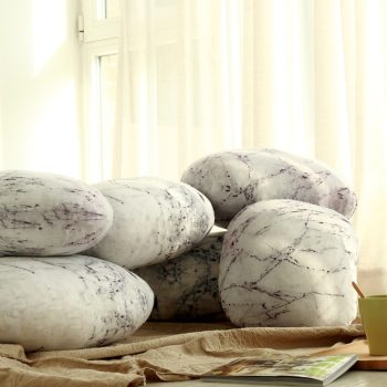 Soft Stone Cushions Stone Pillows Pebble Pillows 11 stone rock pillows 4245