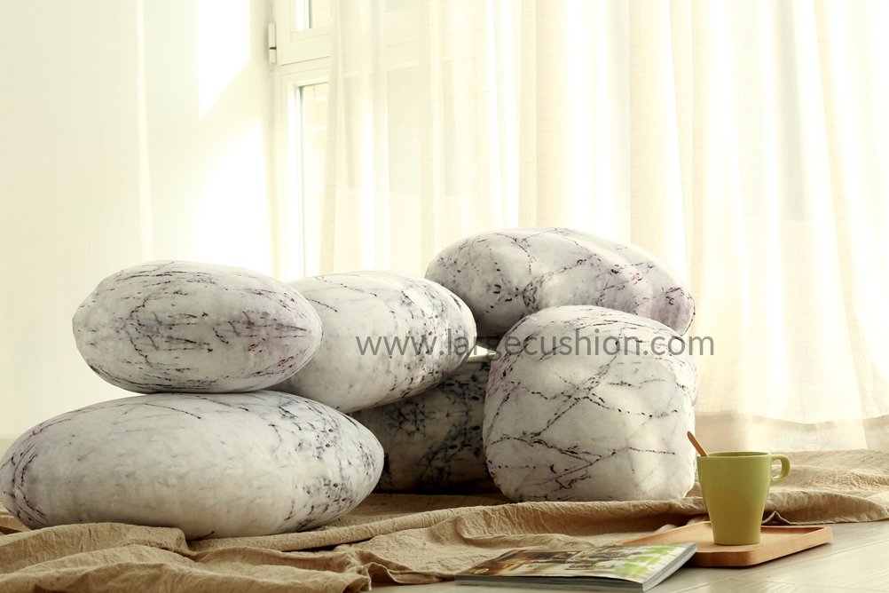 Soft Stone Cushions Stone Pillows Pebble Pillows 4 Soft Stone Cushions Stone Pillows Pebble Pillows - Image 4
