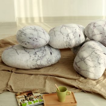 Soft Stone Cushions Stone Pillows Pebble Pillows 12 stone rock pillows 4246