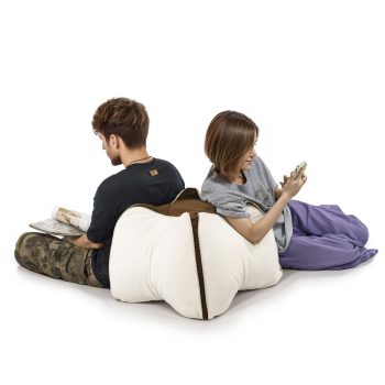 Freestanding Ergonomic Back Pillow - Ideal for Reading & Relaxation