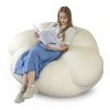 Giant Cloud Bean Bag Chair - Cozy Fluffy Lounge Seat for Reading & Gaming