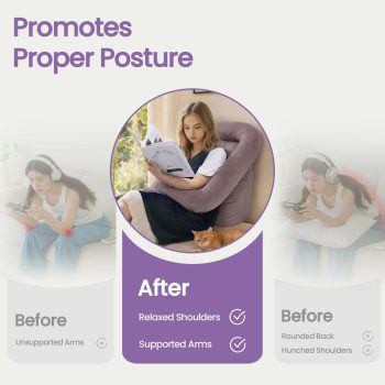 reading pillow with arm rest 08
