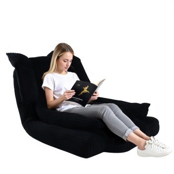 Adjustable Floor Chair Recliner, Padded Gaming and Reading Lounge Seat