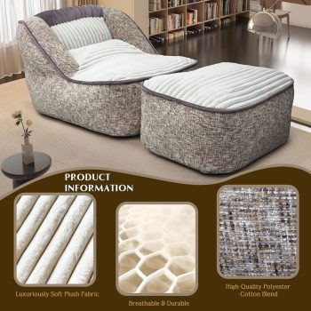 recliner chair with ottoman 08