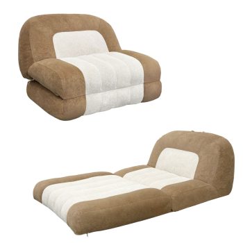 sleeper sofa bed folding futon chair 01