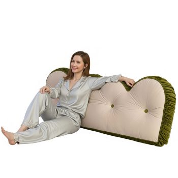 Soft Headboard Pillow for Bed, Backrest Reading Pillow for Sitting Up