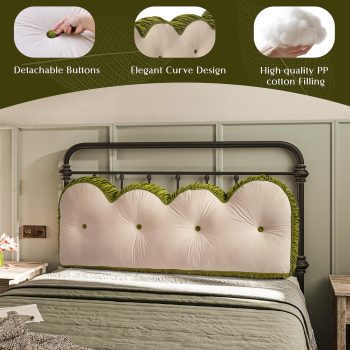 soft headboard pillow backrest reading pillow 04