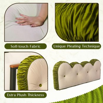 soft headboard pillow backrest reading pillow 05