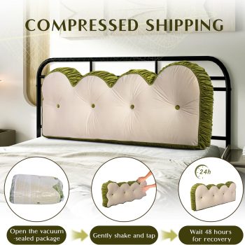 soft headboard pillow backrest reading pillow 08