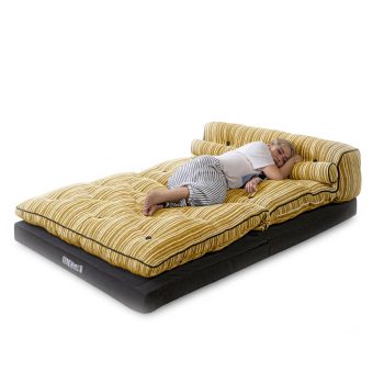 Multifunctional Folding Sofa Bed Adjustable Floor Couch Lounge Chair