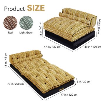 folding sofa bed floor couch 08