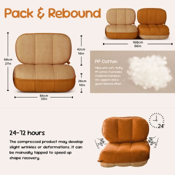 modular floor pillow couch 16