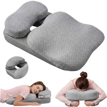 Adjustable Face Down Pillow for Eye Surgery, BBL, Massage, Sleeping