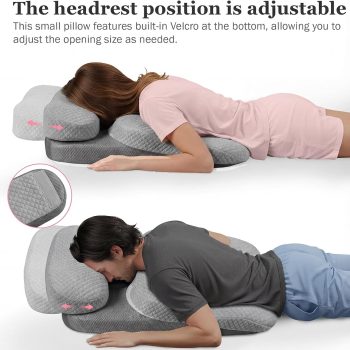 Adjustable Face Down Pillow for Eye Surgery, BBL, Massage, Sleeping 13 adjustable face down pillow 04