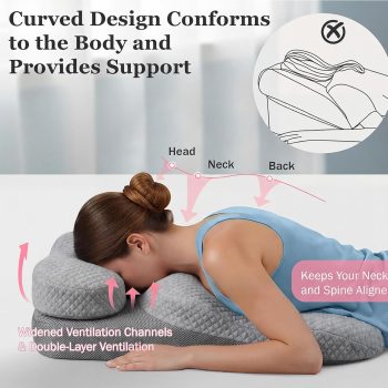 Adjustable Face Down Pillow for Eye Surgery, BBL, Massage, Sleeping 15 adjustable face down pillow 06