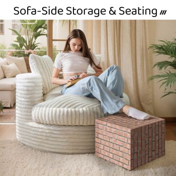 decorative ottoman cube foot stool 04