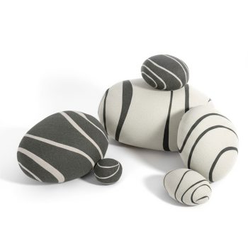 Neo-LivingStones Pebble Pillows Rock Pillows Pebble Cushions Set 24 livingstones pebble cushions 03