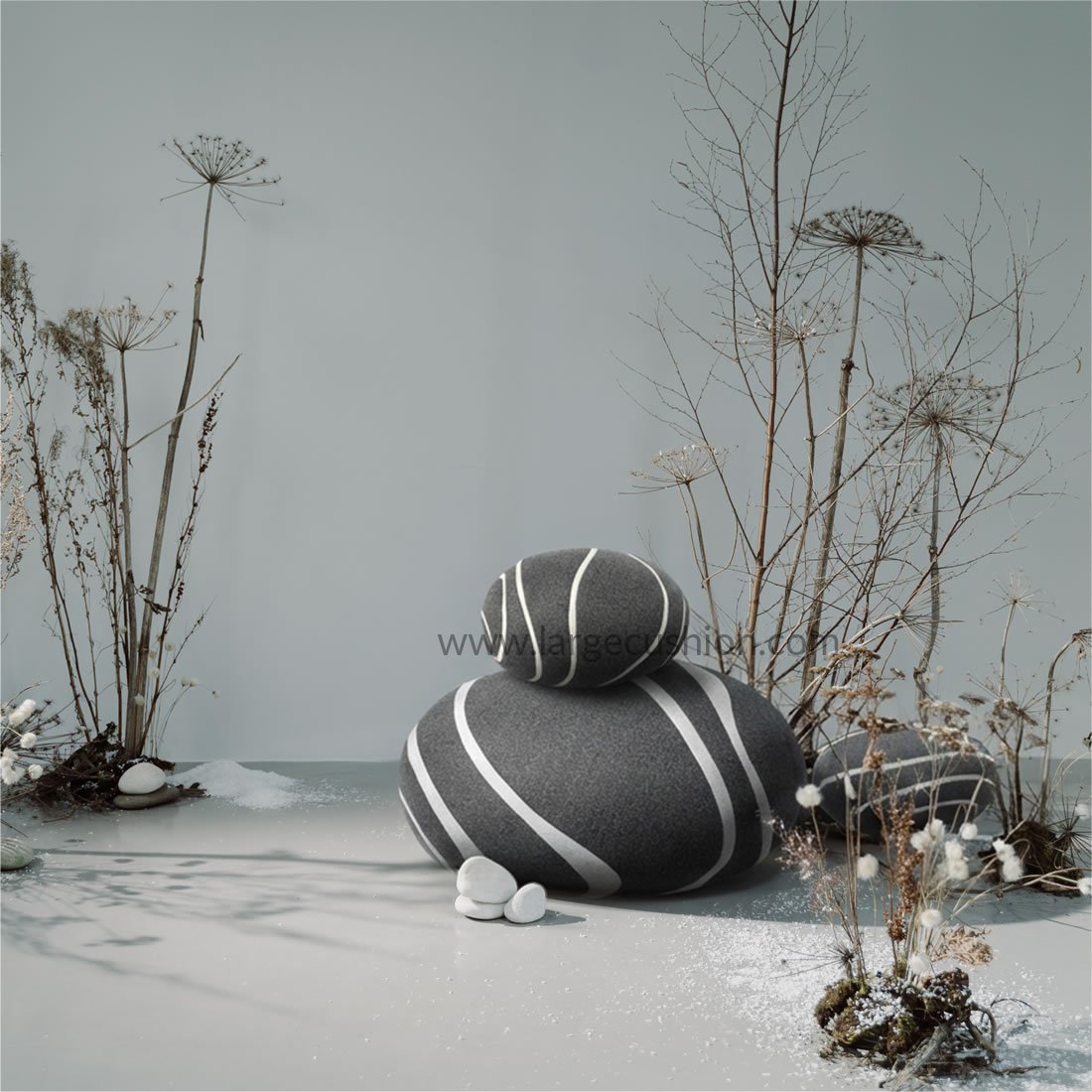 Neo-LivingStones Pebble Pillows Rock Pillows Pebble Cushions Set 17 Neo-LivingStones Pebble Pillows Rock Pillows Pebble Cushions Set - Image 17