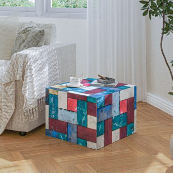 ottoman footstool stylish pouf 02
