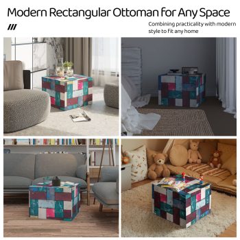ottoman footstool stylish pouf 05
