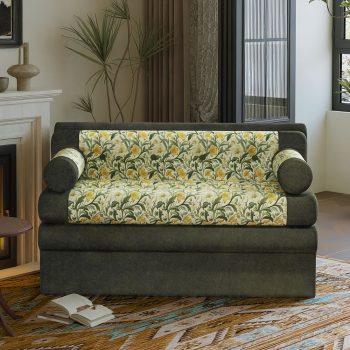 vintage velvet loveseat sofa 02