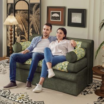 vintage velvet loveseat sofa 05