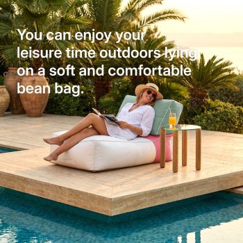 outdoor bean bag lounge chair 06