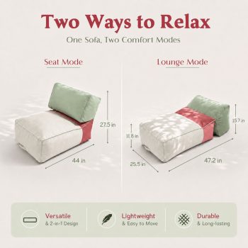outdoor bean bag lounge chair 13