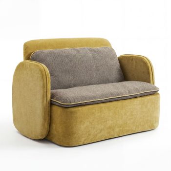 Modern Upholstered Loveseat Chair with Lumbar Support for Small Spaces 17 upholstered loveseat sofa chair 02